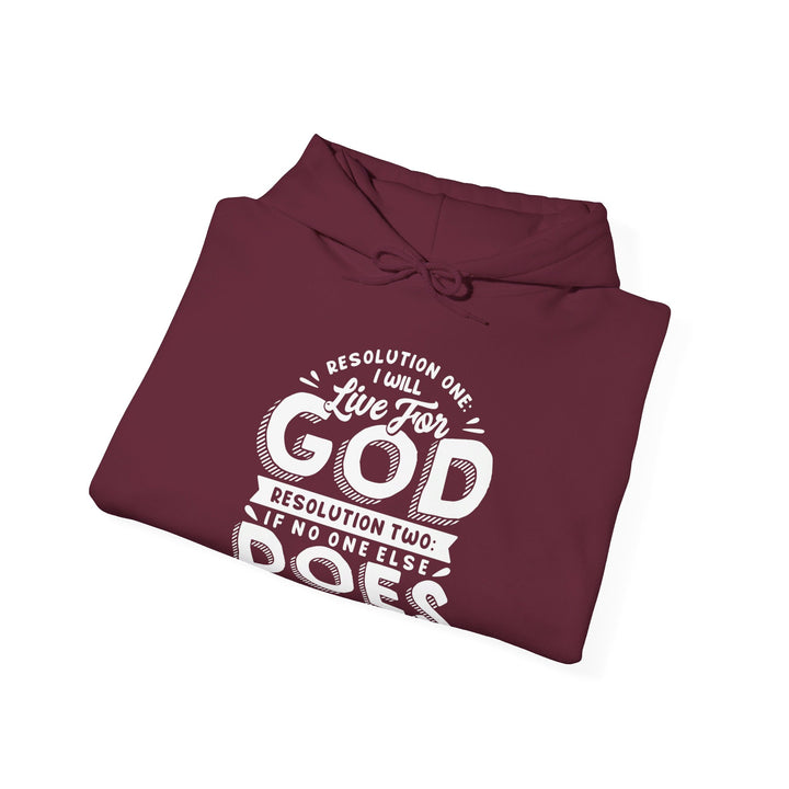 Jonathan Edwards Live For God Hoodie Hoodie