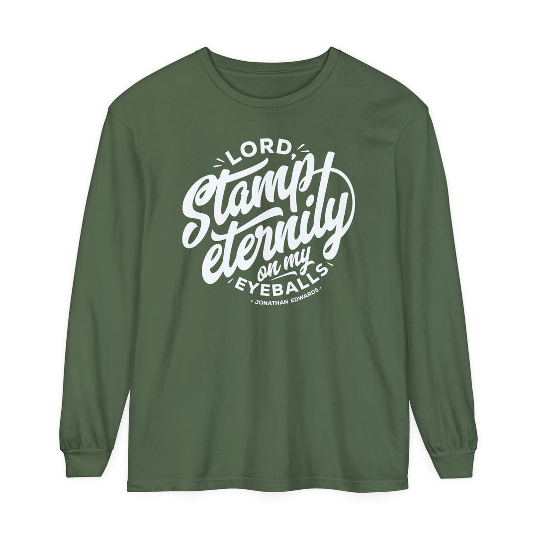 Jonathan Edwards Stamp Eternity Long Sleeve Shirt Long-sleeve Hemp S