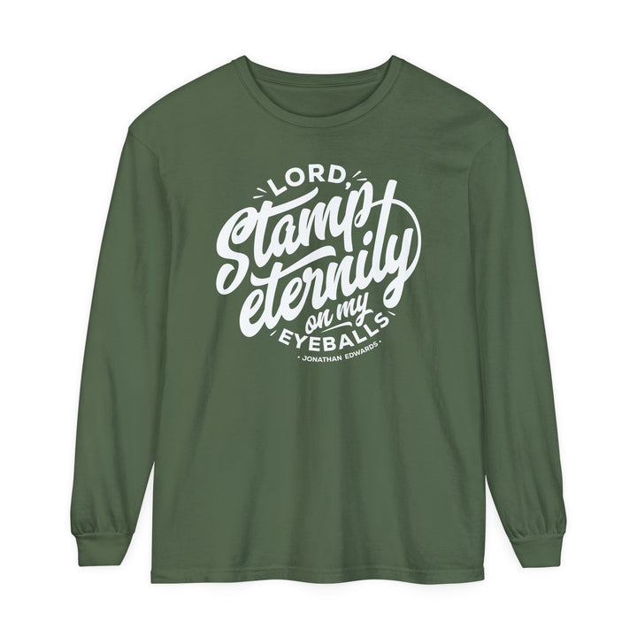 Jonathan Edwards Stamp Eternity Long Sleeve Shirt Long-sleeve Hemp S