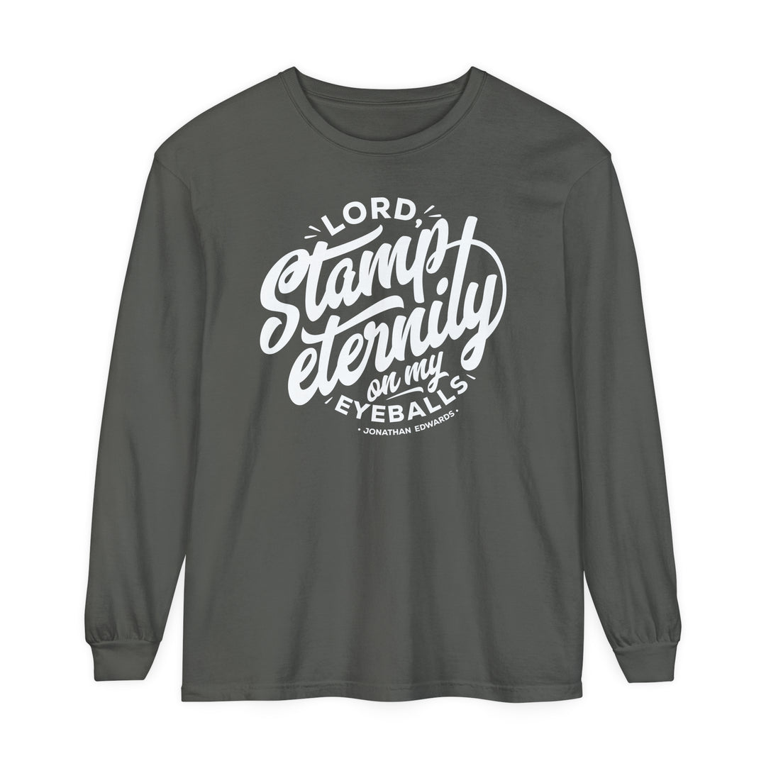 Jonathan Edwards Stamp Eternity Long Sleeve Shirt Long-sleeve Pepper S