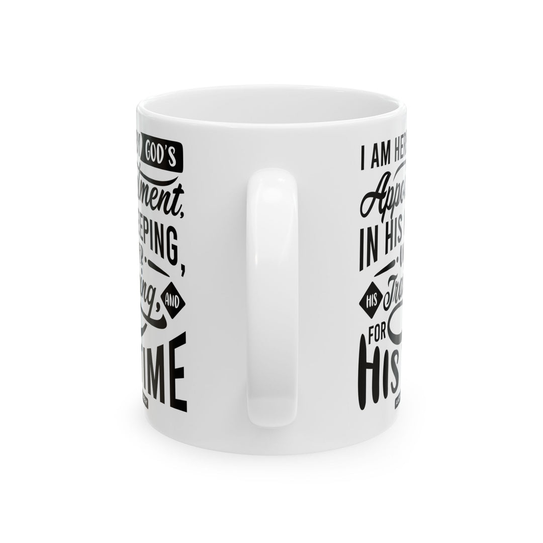 Christian Coffee Mug Andrew Murray's His Time Ceramic Mug