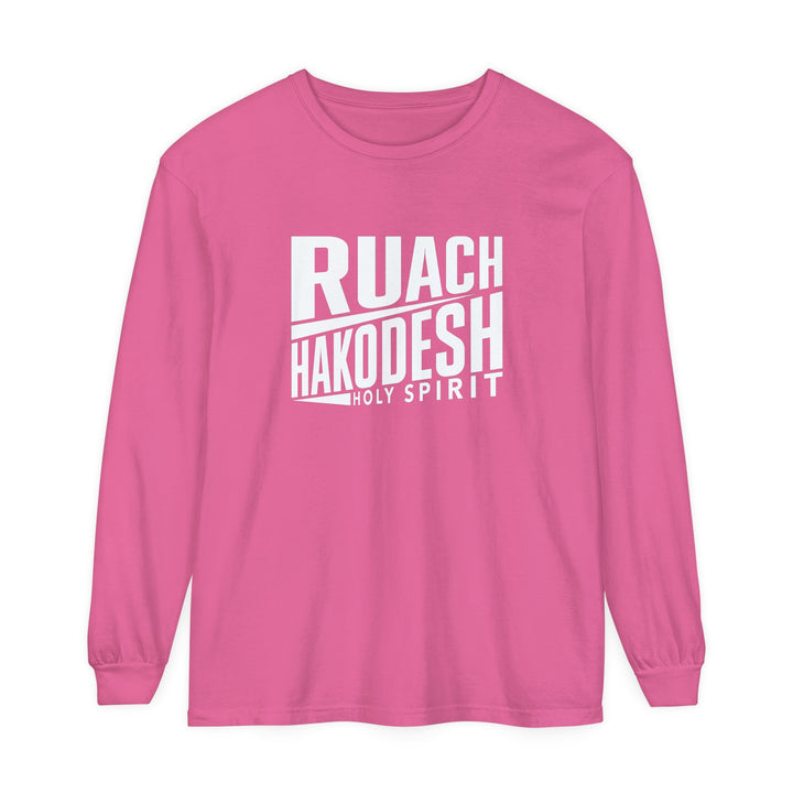 Holy Spirit Long Sleeve Shirt Long-sleeve Crunchberry S 
