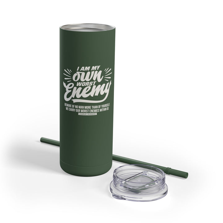 Christian Tumbler Charles Spurgeon's Worst Enemy Mug