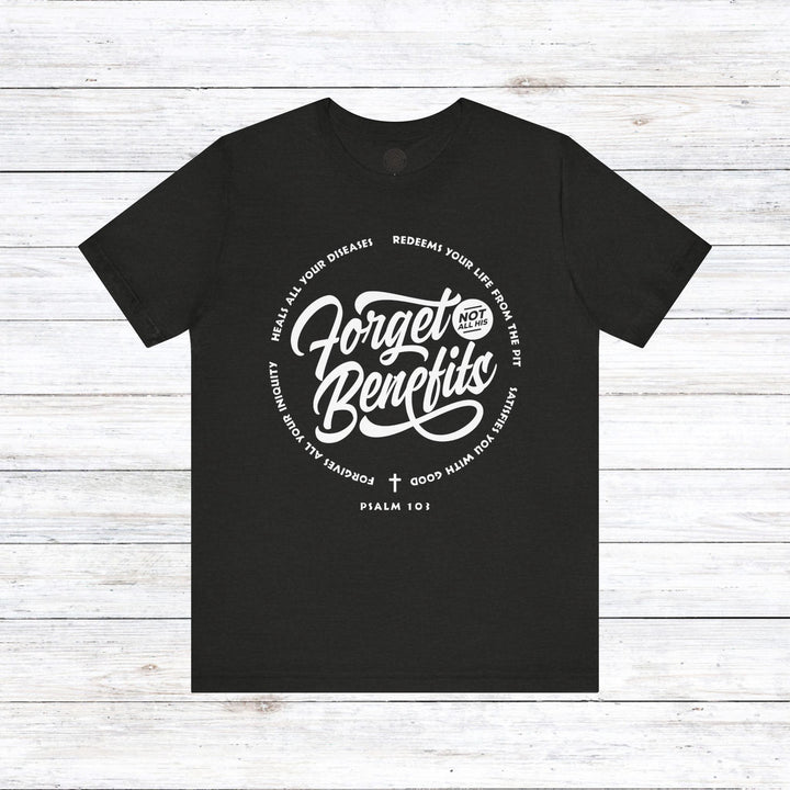 Psalm 103 Unisex T-Shirt T-Shirt Black Heather S 