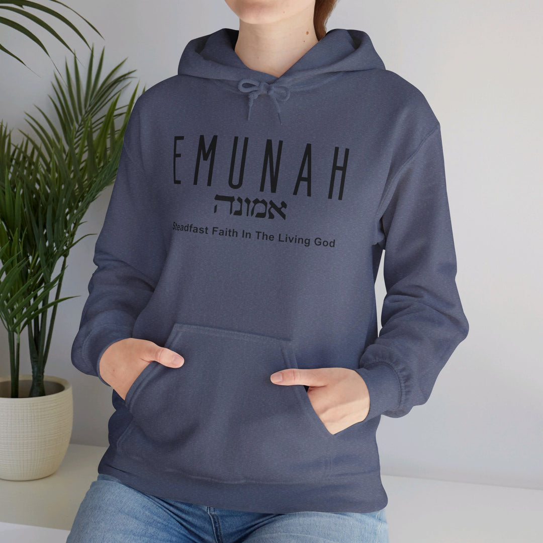 Emunah Steadfast Faith Hoodie Hoodie   
