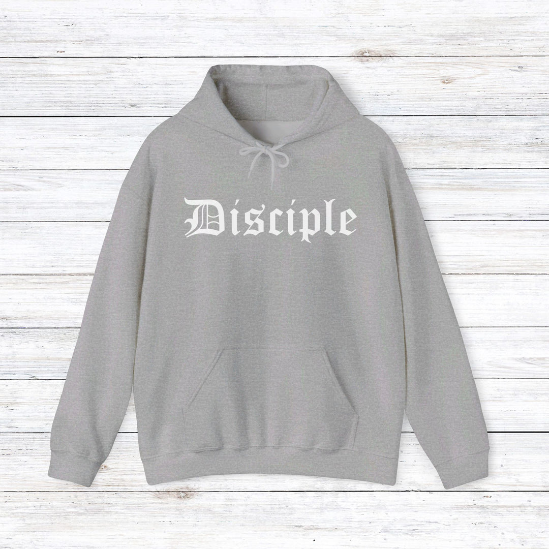 Disciple Old English Hoodie Hoodie Sport Grey S 