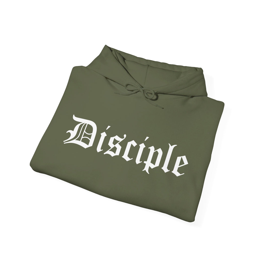 Disciple Old English Hoodie Hoodie   