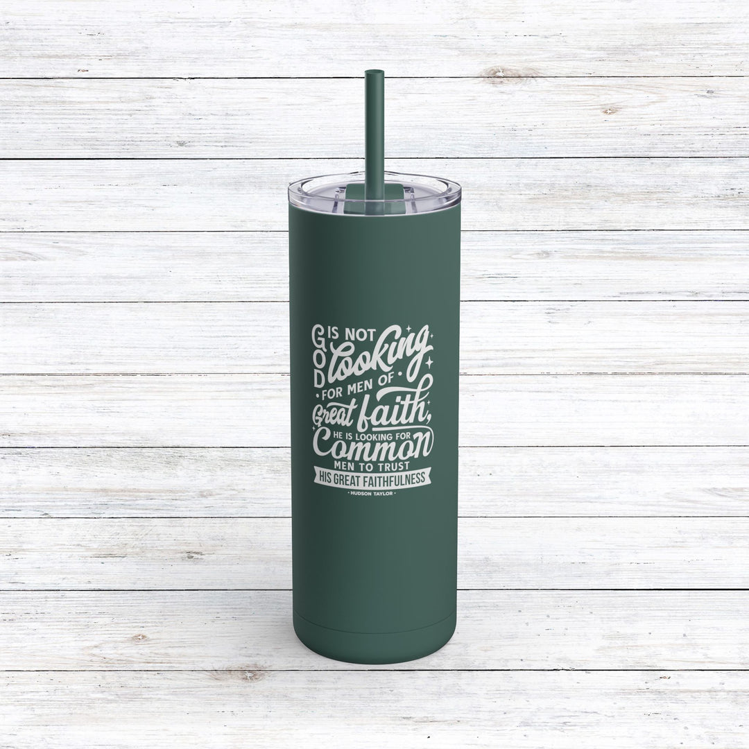 Christian Tumbler Hudson Taylor Common Men Mug Deep Teal 20oz Matte