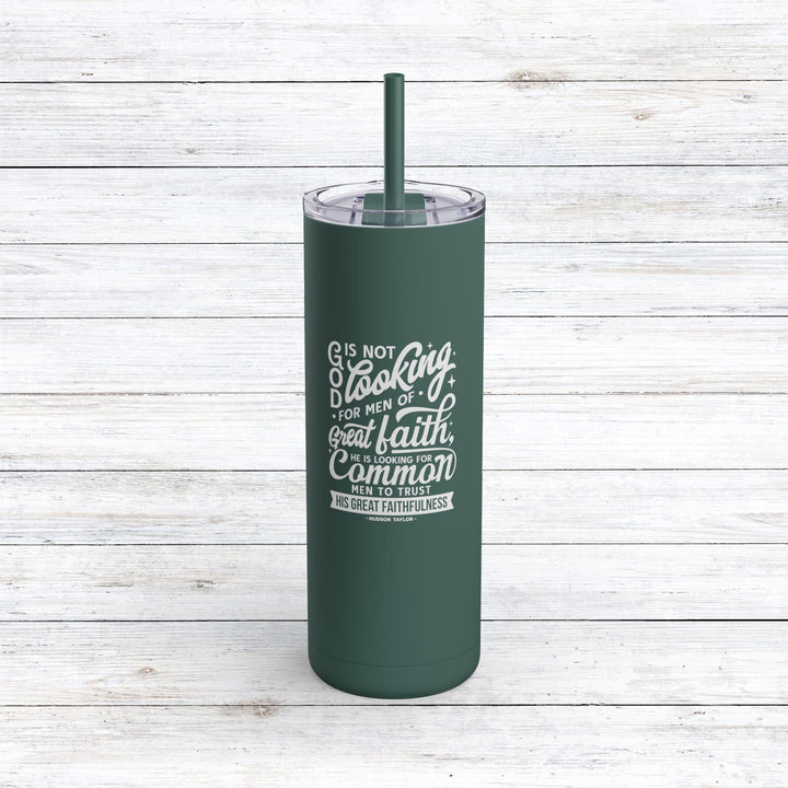 Christian Tumbler Hudson Taylor Common Men Mug Deep Teal 20oz Matte