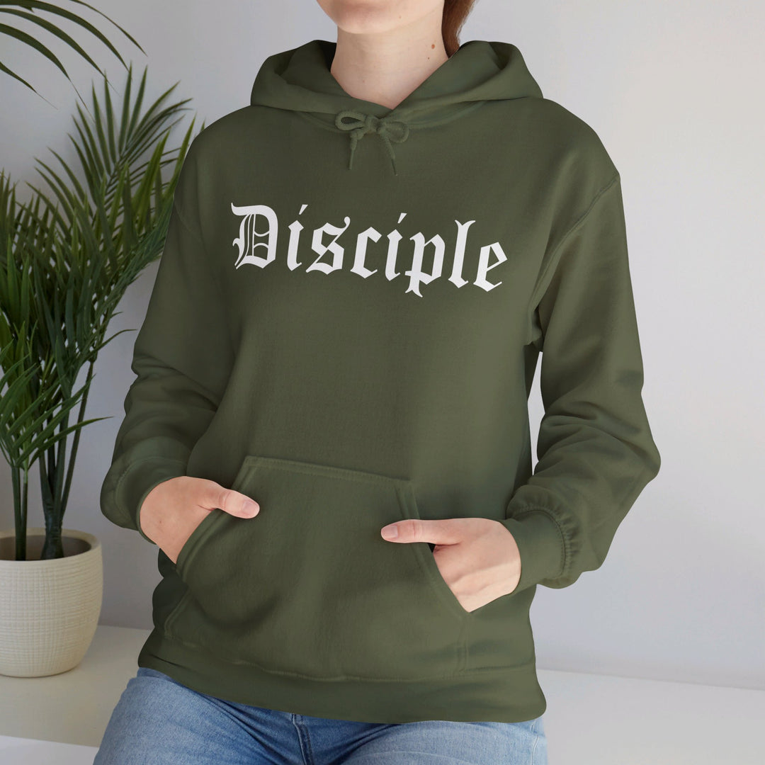Disciple Old English Hoodie Hoodie   