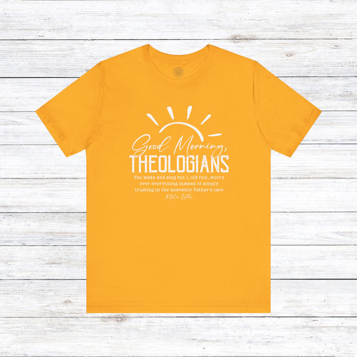 Martin Luther's Theologians Unisex T-Shirt T-Shirt Gold S