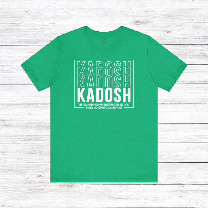 Kadosh Dedicated To His Use Unisex T-Shirt T-Shirt Heather Kelly S 