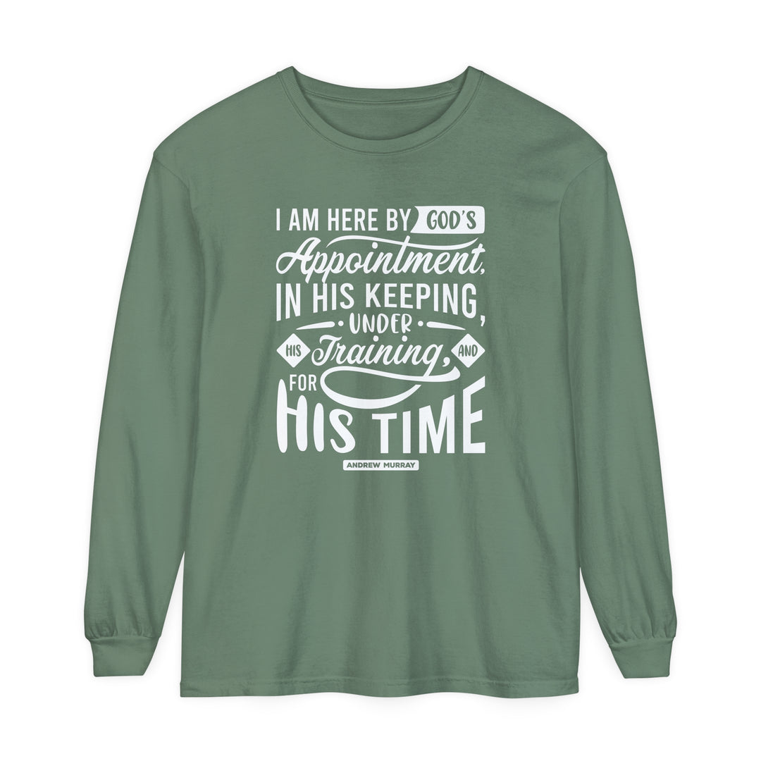 Andrew Murray's His Time Long Sleeve Shirt Long-sleeve Light Green S
