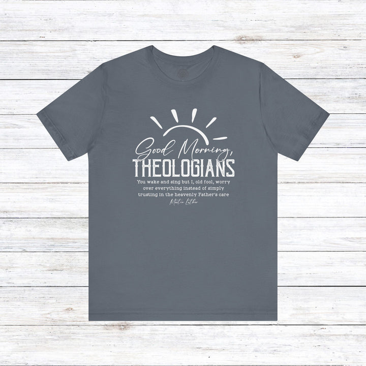 Martin Luther's Theologians Unisex T-Shirt T-Shirt Steel Blue S