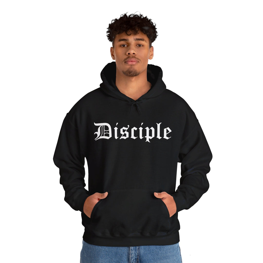 Disciple Old English Hoodie Hoodie   