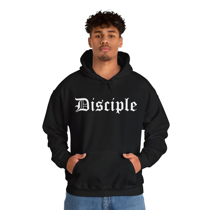 Disciple Old English Hoodie Hoodie   