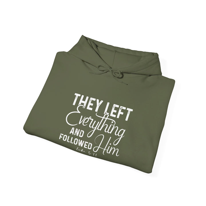 Left Everything Hoodie Hoodie   