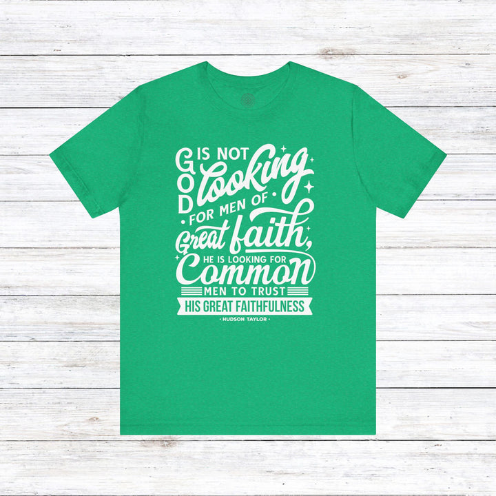 Hudson Taylor Common Men Unisex T-Shirt T-Shirt Heather Kelly S