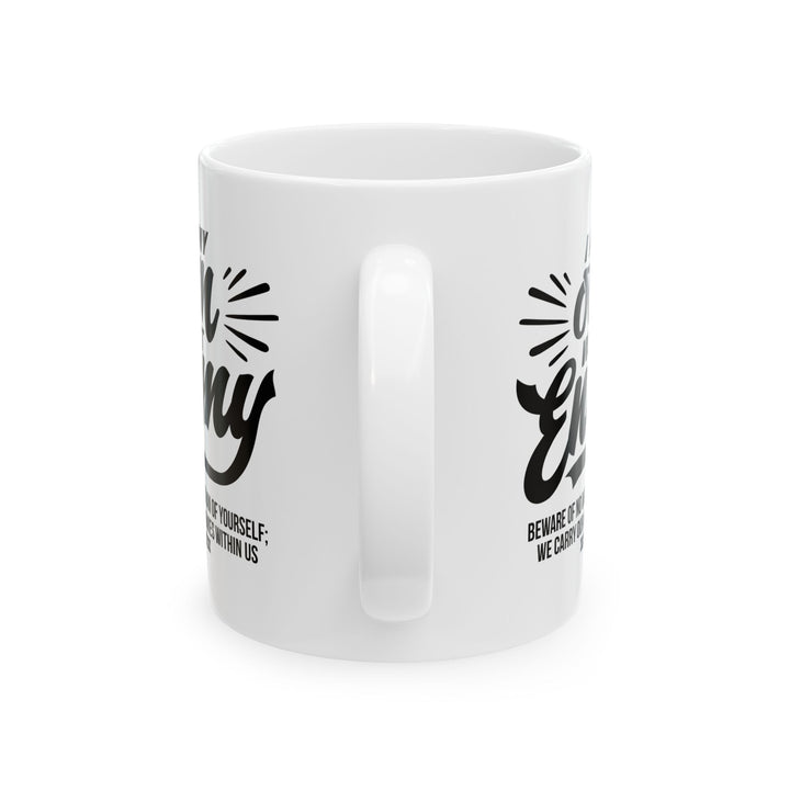 Christian Coffee Mug Charles Spurgeon's Worst Enemy Ceramic Mug