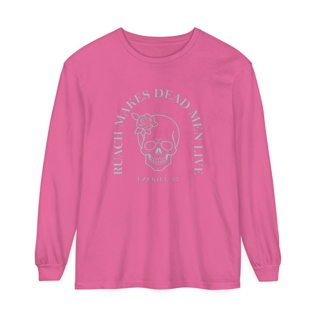 Ruach Makes Dead Men Live Long Sleeve Shirt Long-sleeve Crunchberry S 