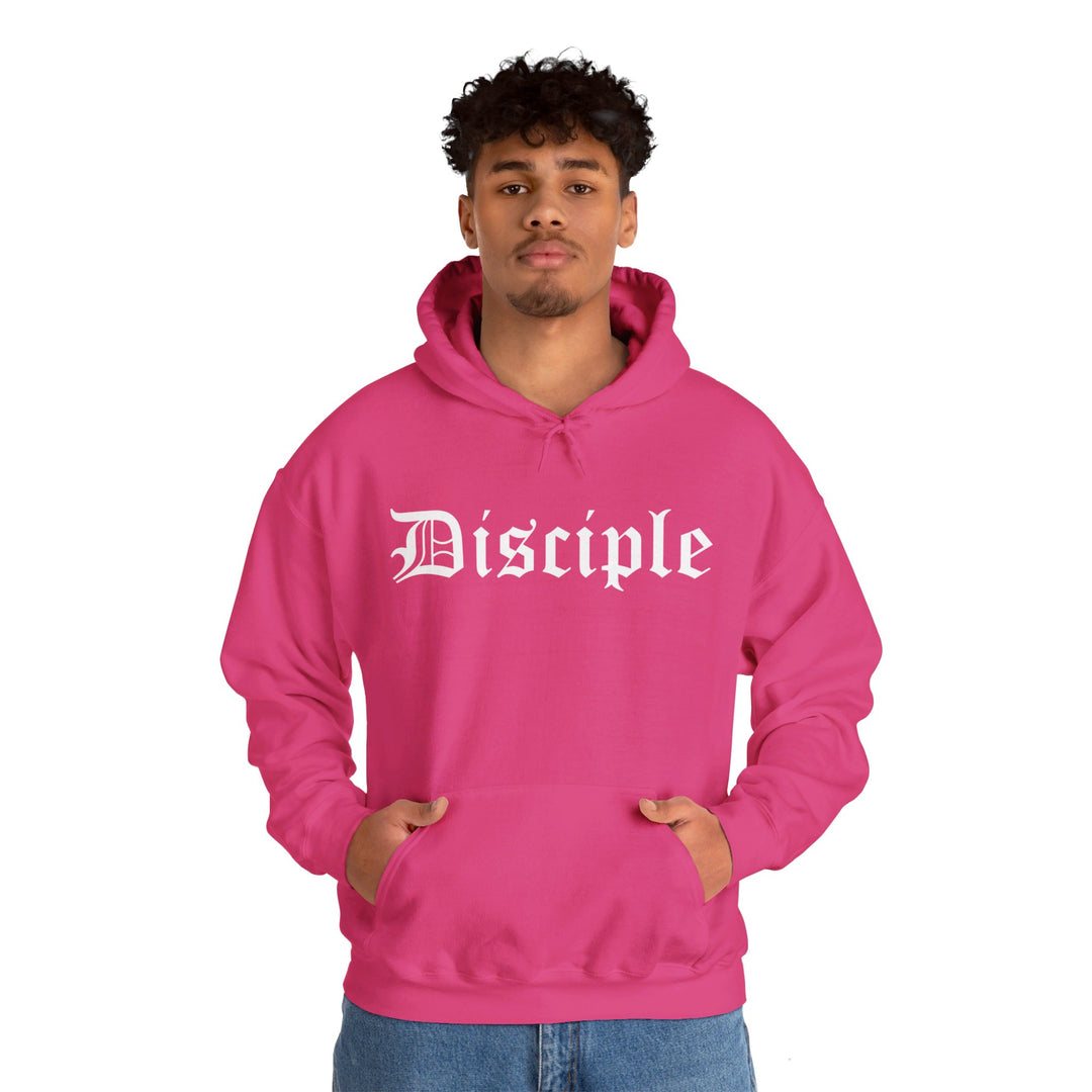 Disciple Old English Hoodie Hoodie   