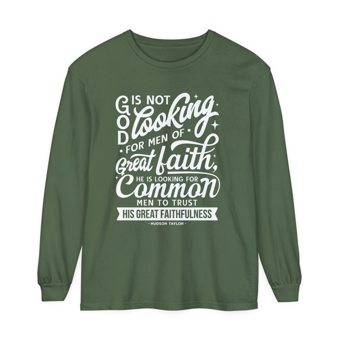 Hudson Taylor Common Men Long Sleeve Shirt Long-sleeve Hemp S
