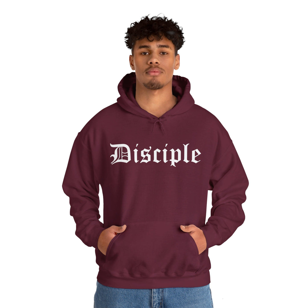 Disciple Old English Hoodie Hoodie   
