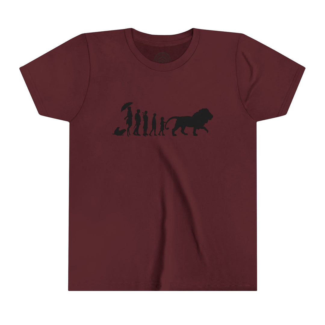Narnia Friends Youth T-shirt Kids clothes Maroon S 