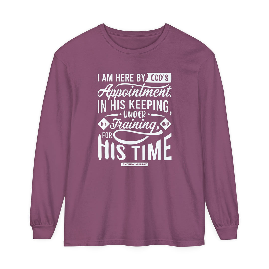 Andrew Murray's His Time Long Sleeve Shirt Long-sleeve Berry S