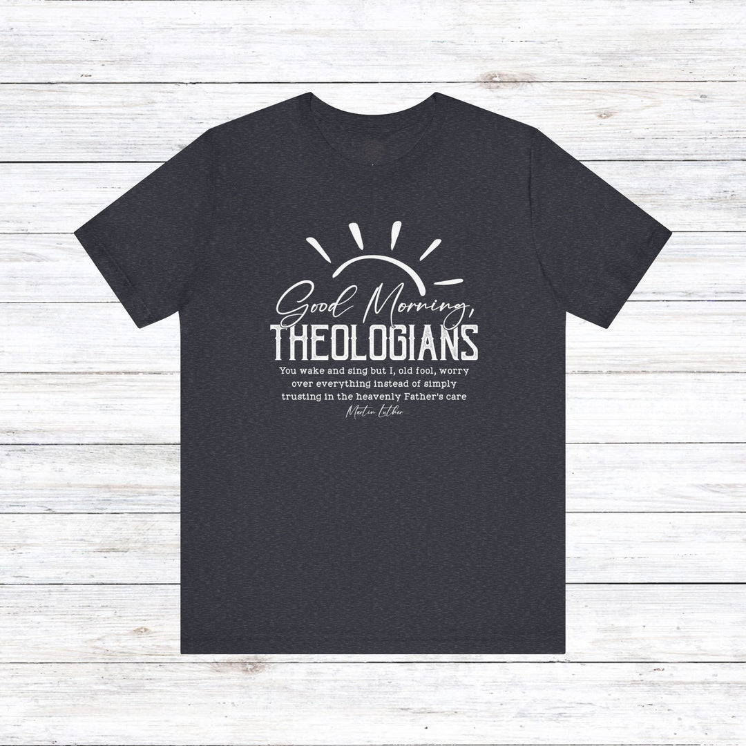 Martin Luther's Theologians Unisex T-Shirt T-Shirt Heather Navy S