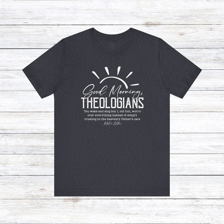 Martin Luther's Theologians Unisex T-Shirt T-Shirt Heather Navy S