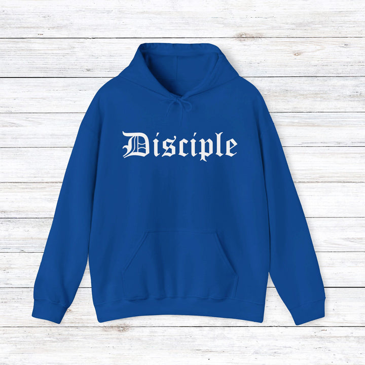 Disciple Old English Hoodie Hoodie Royal S 