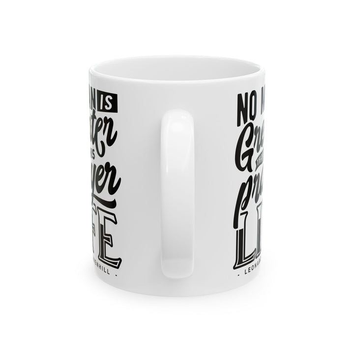 Christian Coffee Mug Leonard Ravenhill's Prayer Life Ceramic Mug