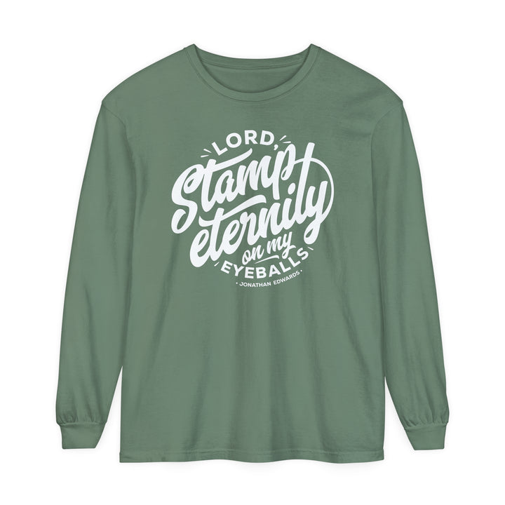 Jonathan Edwards Stamp Eternity Long Sleeve Shirt Long-sleeve Light Green S