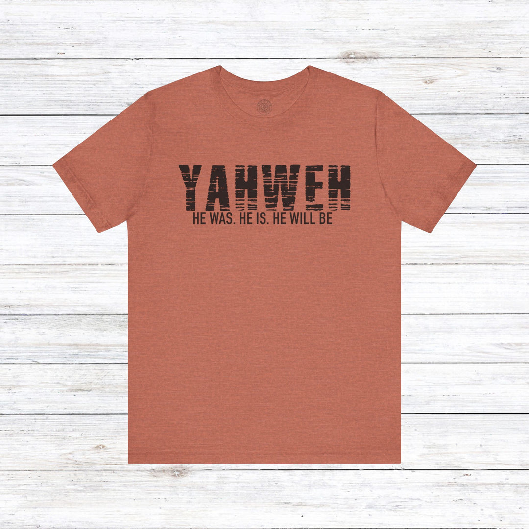 Yahweh Unisex T-Shirt T-Shirt Heather Clay S 