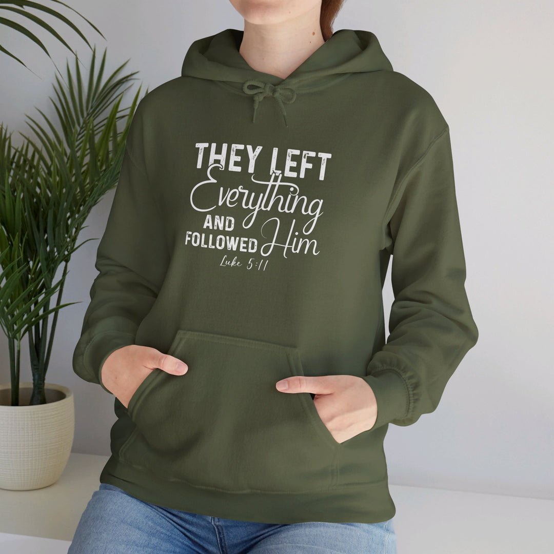 Left Everything Hoodie Hoodie   