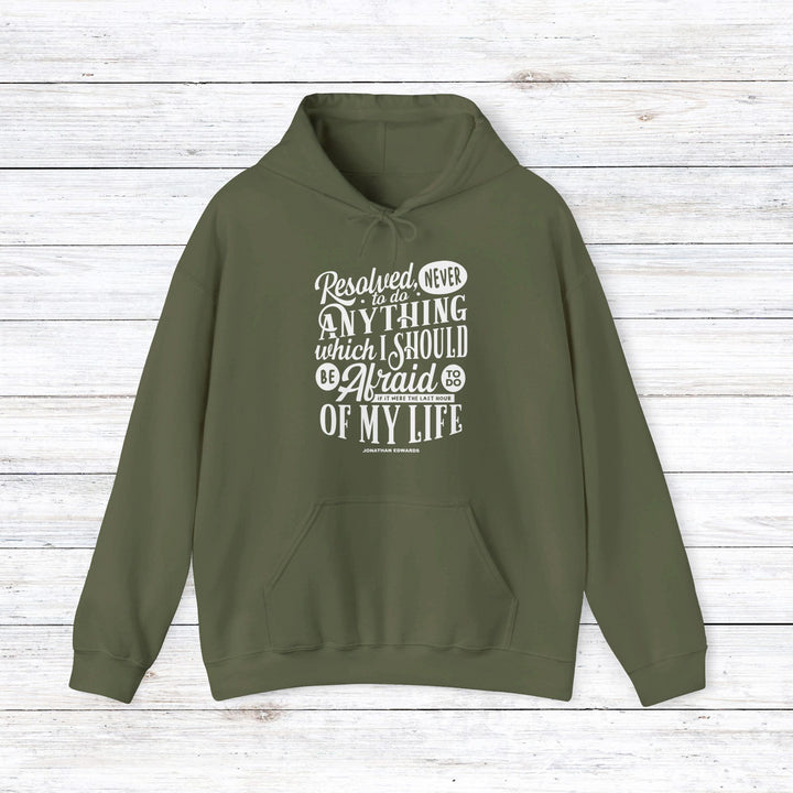Jonathan Edwards Last Hour Hoodie Hoodie Military Green S
