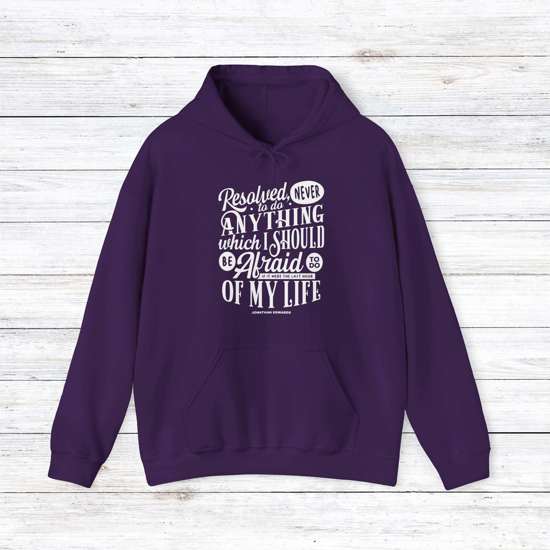 Jonathan Edwards Last Hour Hoodie Hoodie Purple S