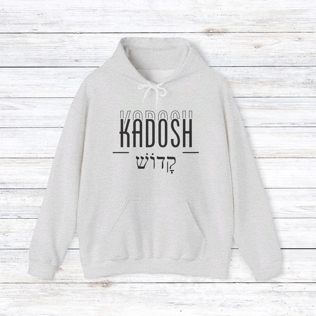 Kadosh Hebrew Script Hoodie Hoodie Ash S 
