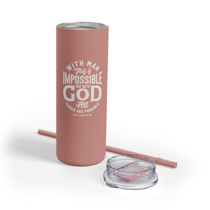 Christian Tumbler All Things Possible Mug   