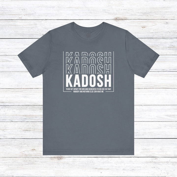 Kadosh Dedicated To His Use Unisex T-Shirt T-Shirt Steel Blue S 