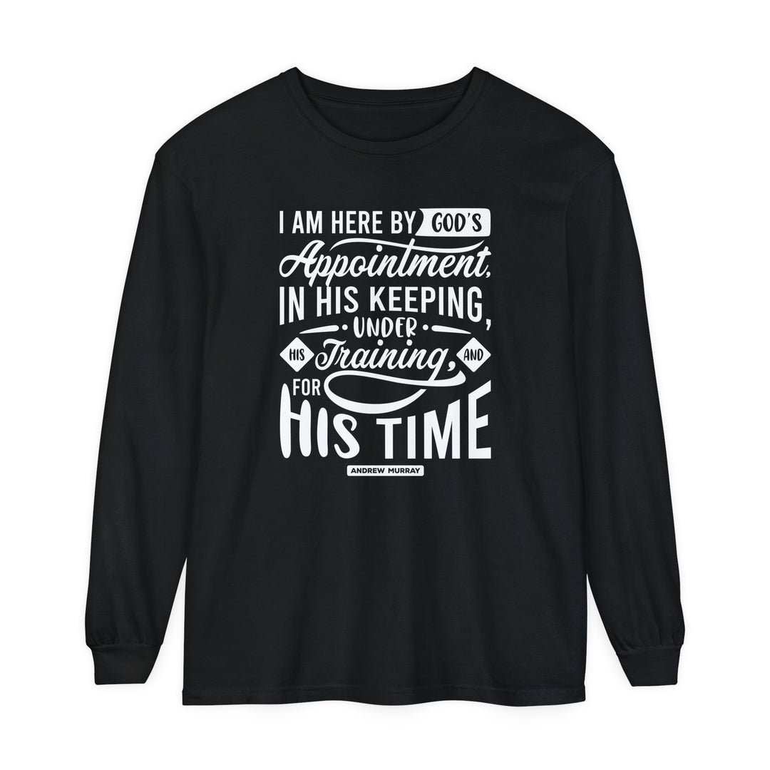 Andrew Murray's His Time Long Sleeve Shirt Long-sleeve Black S