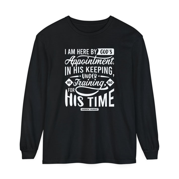 Andrew Murray's His Time Long Sleeve Shirt Long-sleeve Black S