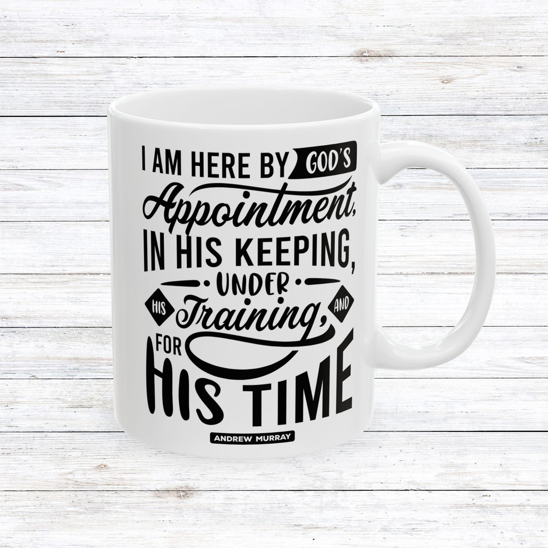 Christian Coffee Mug Andrew Murray's His Time Ceramic Mug 11oz