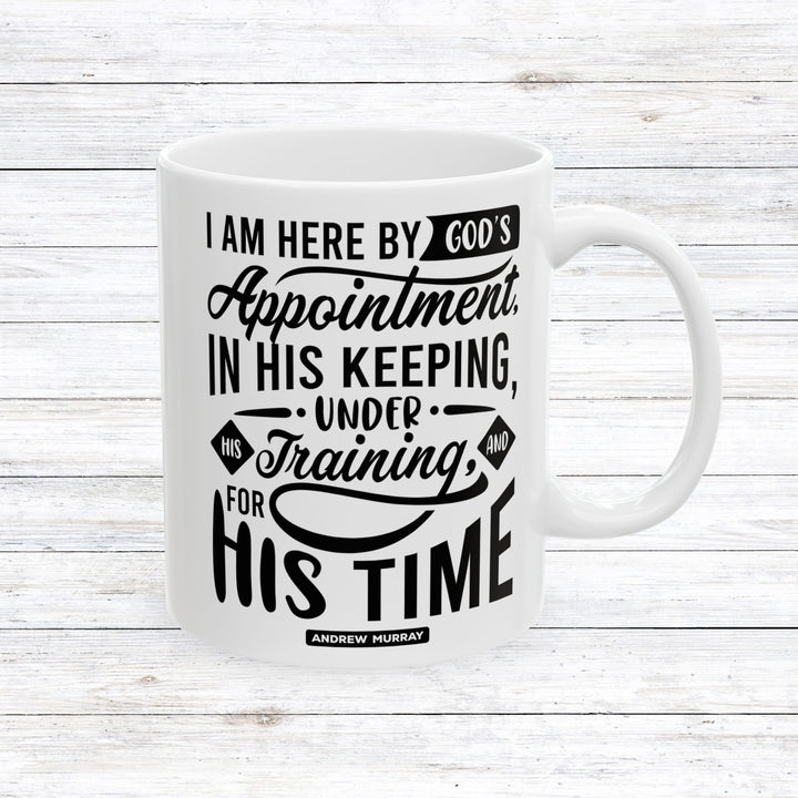 Christian Coffee Mug Andrew Murray's His Time Ceramic Mug 11oz