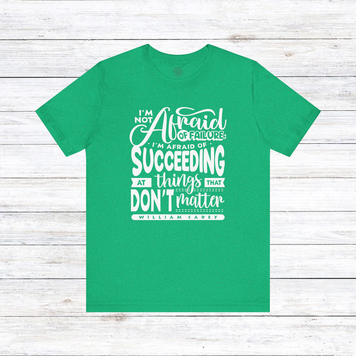 William Carey's Things That Don't Matter Unisex T-Shirt T-Shirt Heather Kelly S