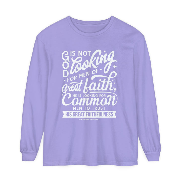 Hudson Taylor Common Men Long Sleeve Shirt Long-sleeve Violet S