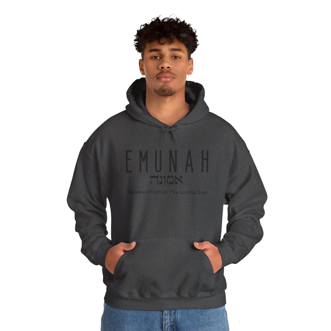 Emunah Steadfast Faith Hoodie Hoodie   