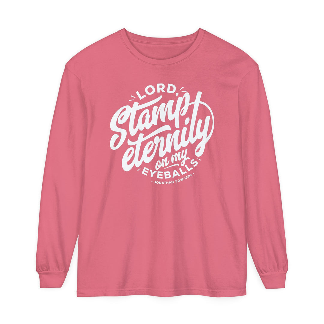 Jonathan Edwards Stamp Eternity Long Sleeve Shirt Long-sleeve Watermelon S