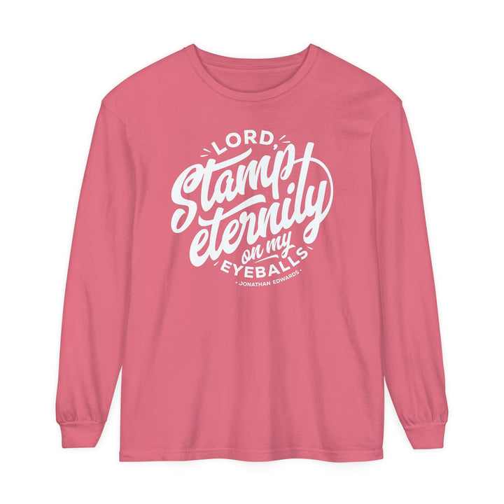 Jonathan Edwards Stamp Eternity Long Sleeve Shirt Long-sleeve Watermelon S